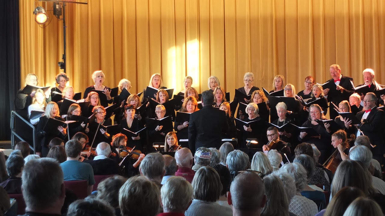 The Santa Ynez Valley Master Chorale and Orchestra performs